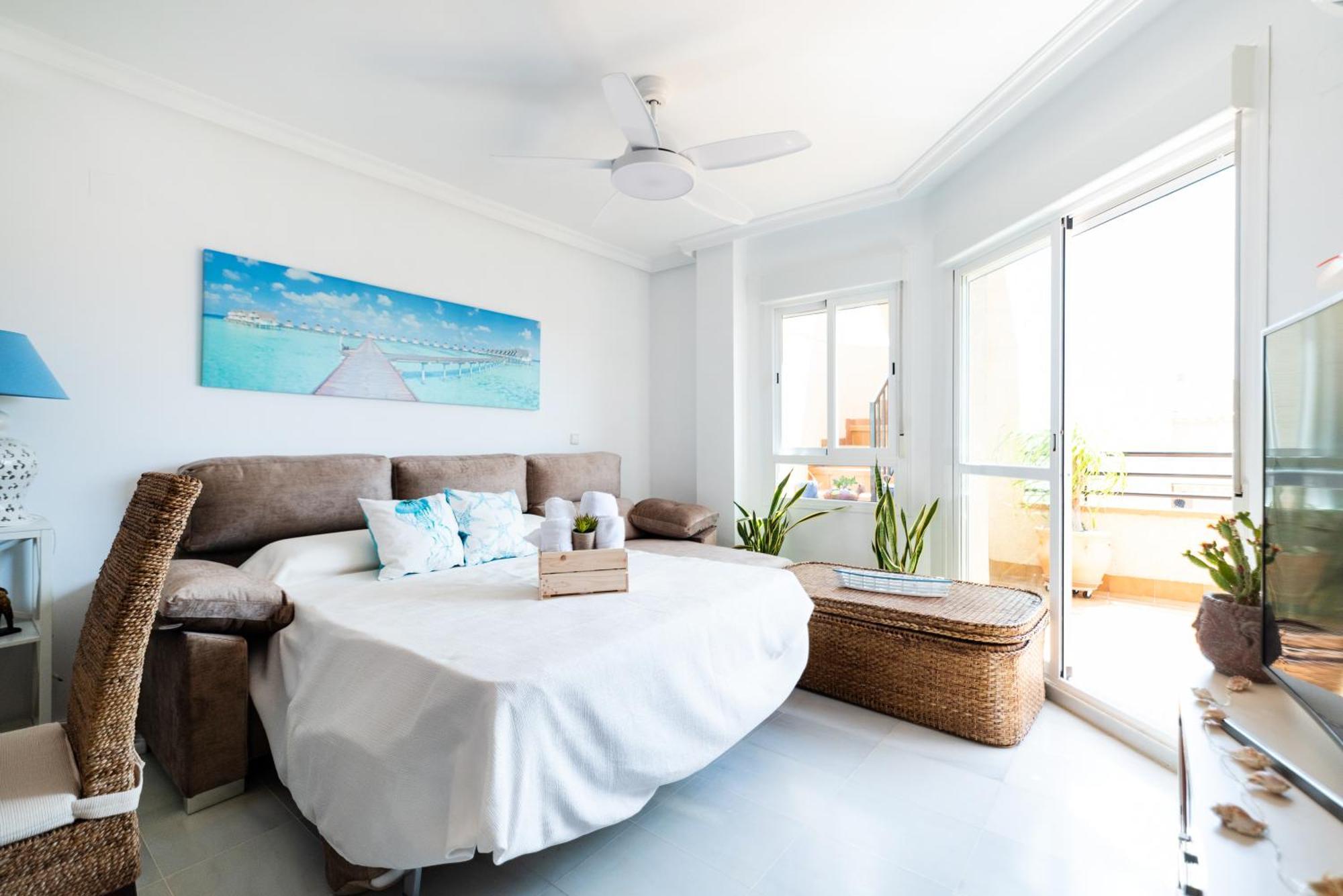 Marina Azul Atico Junto Al Mar En Con Parking Gratis * Salobrena