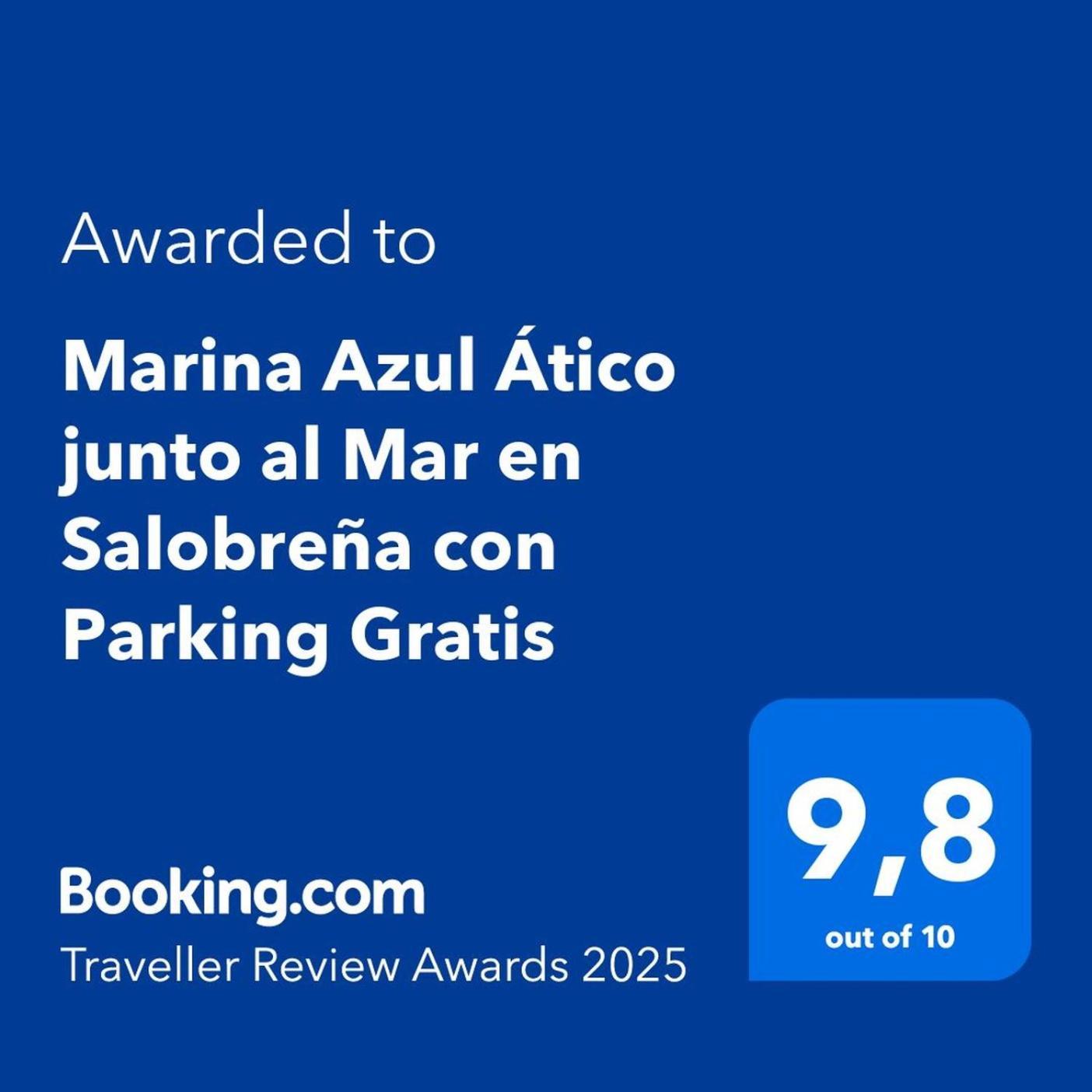 Marina Azul Atico Junto Al Mar En Con Parking Gratis
