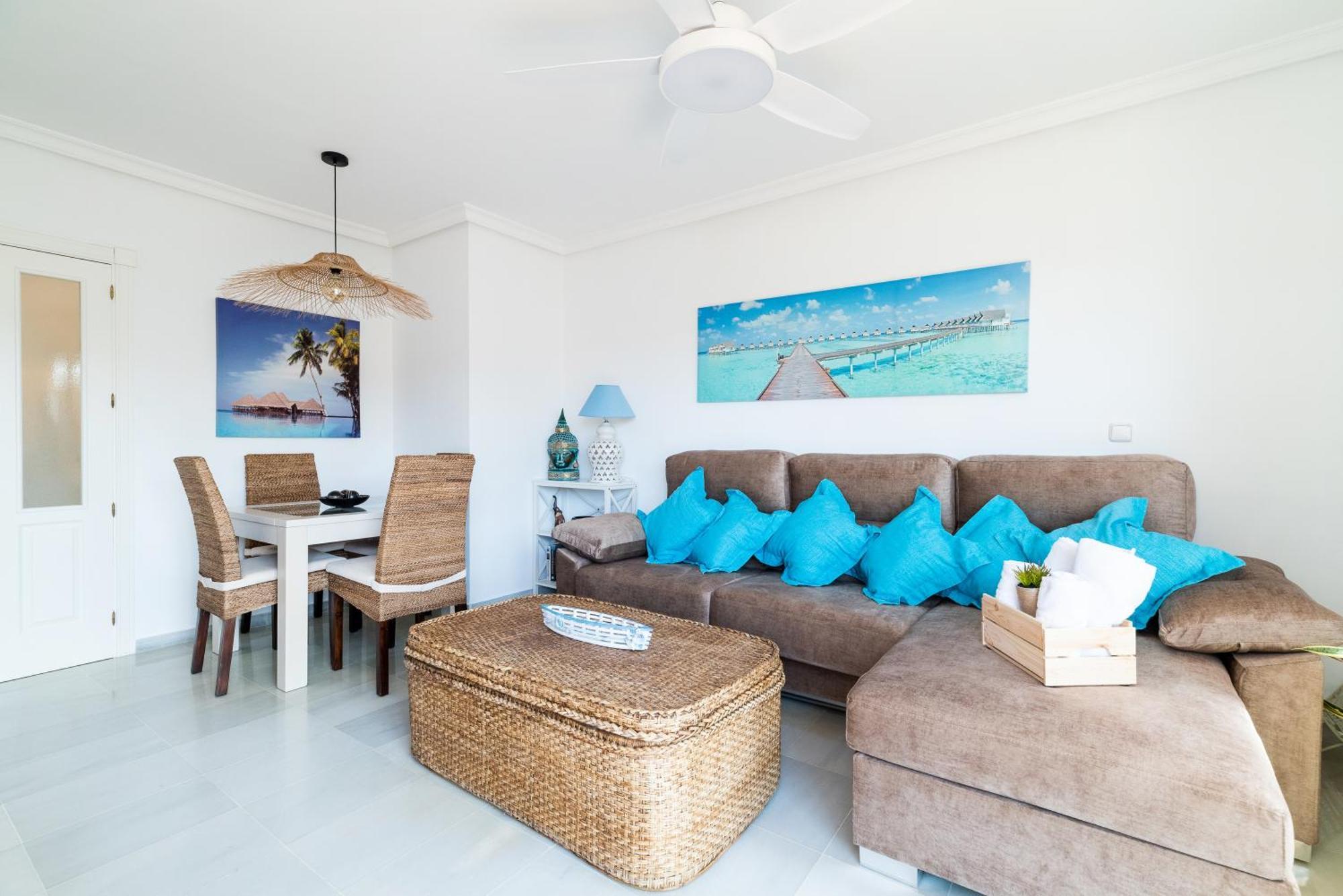Apartment Marina Azul Atico Junto Al Mar En Con Parking Gratis *